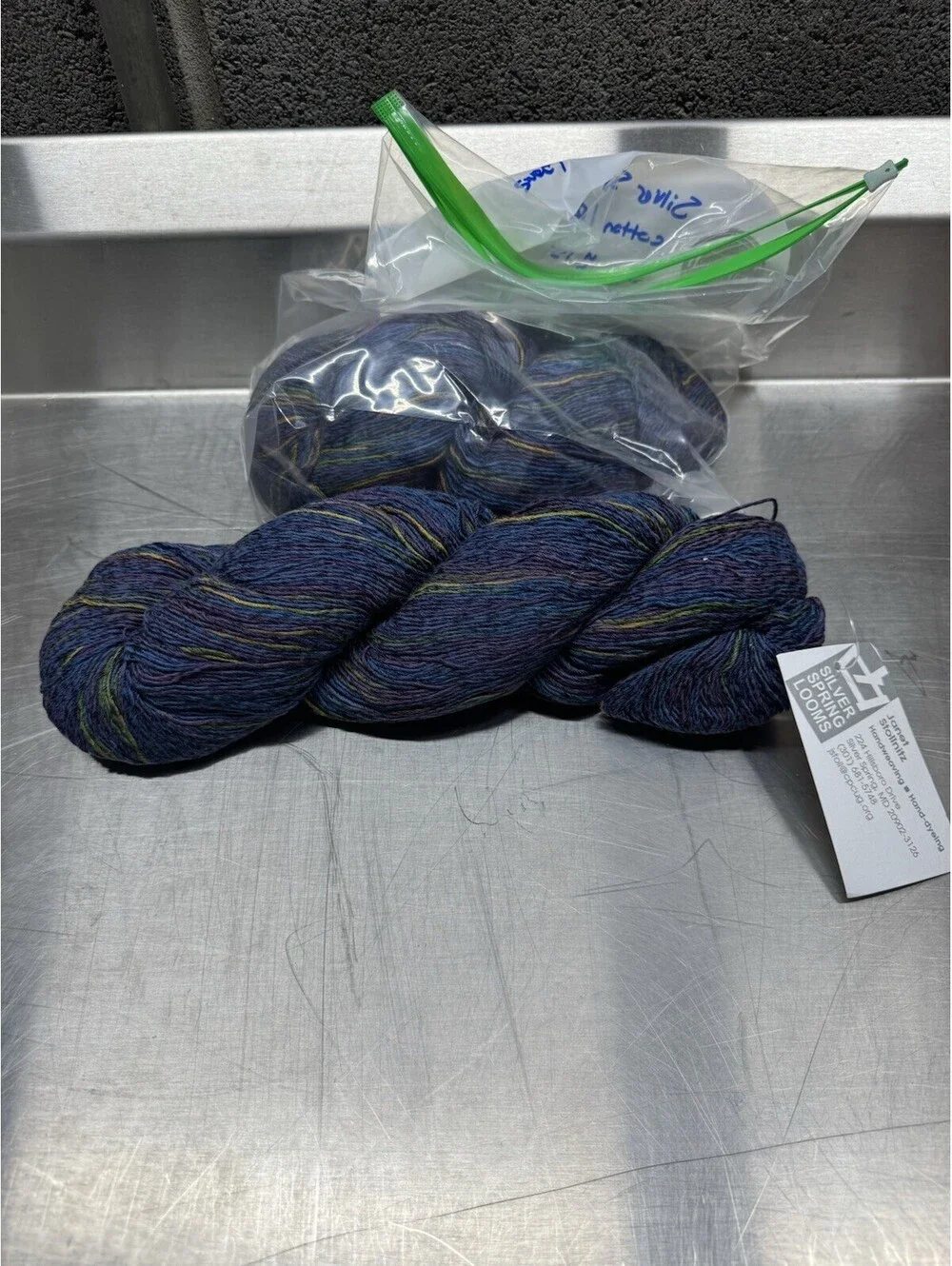 Silver Spring Looms Hand Dyed Multicolor 2 Skein Lot